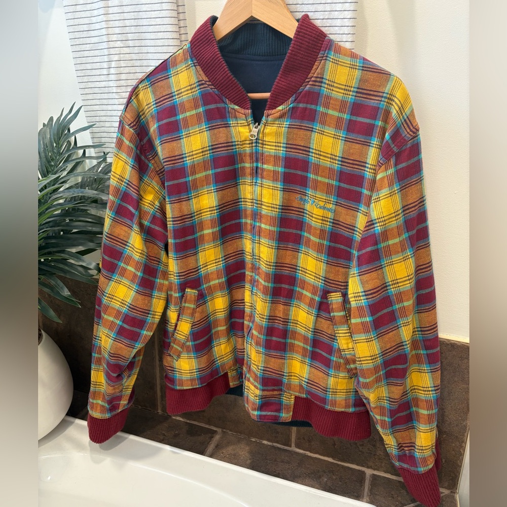Men’s Vintage Sergio Valente reversible coat